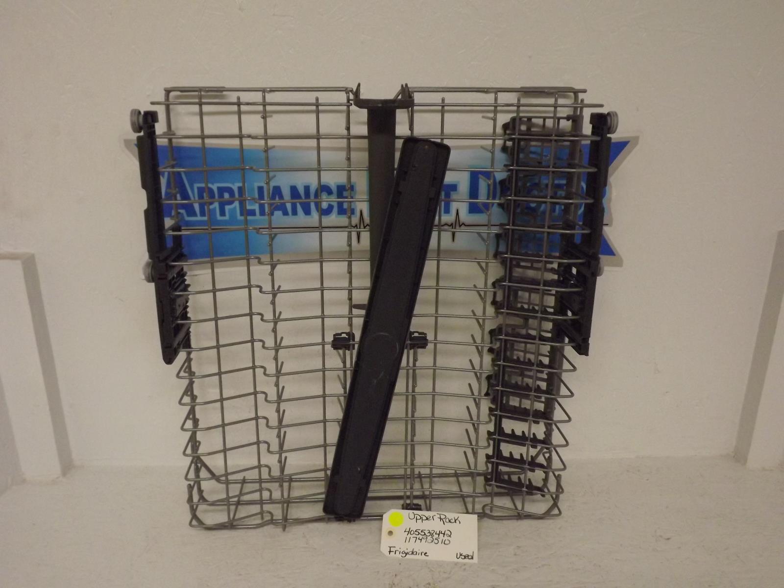 Frigidaire Dishwasher 405538442 117492510 Upper Rack Used Frigidaire Dishwasher 405538442 117492510 Upper Rack Used